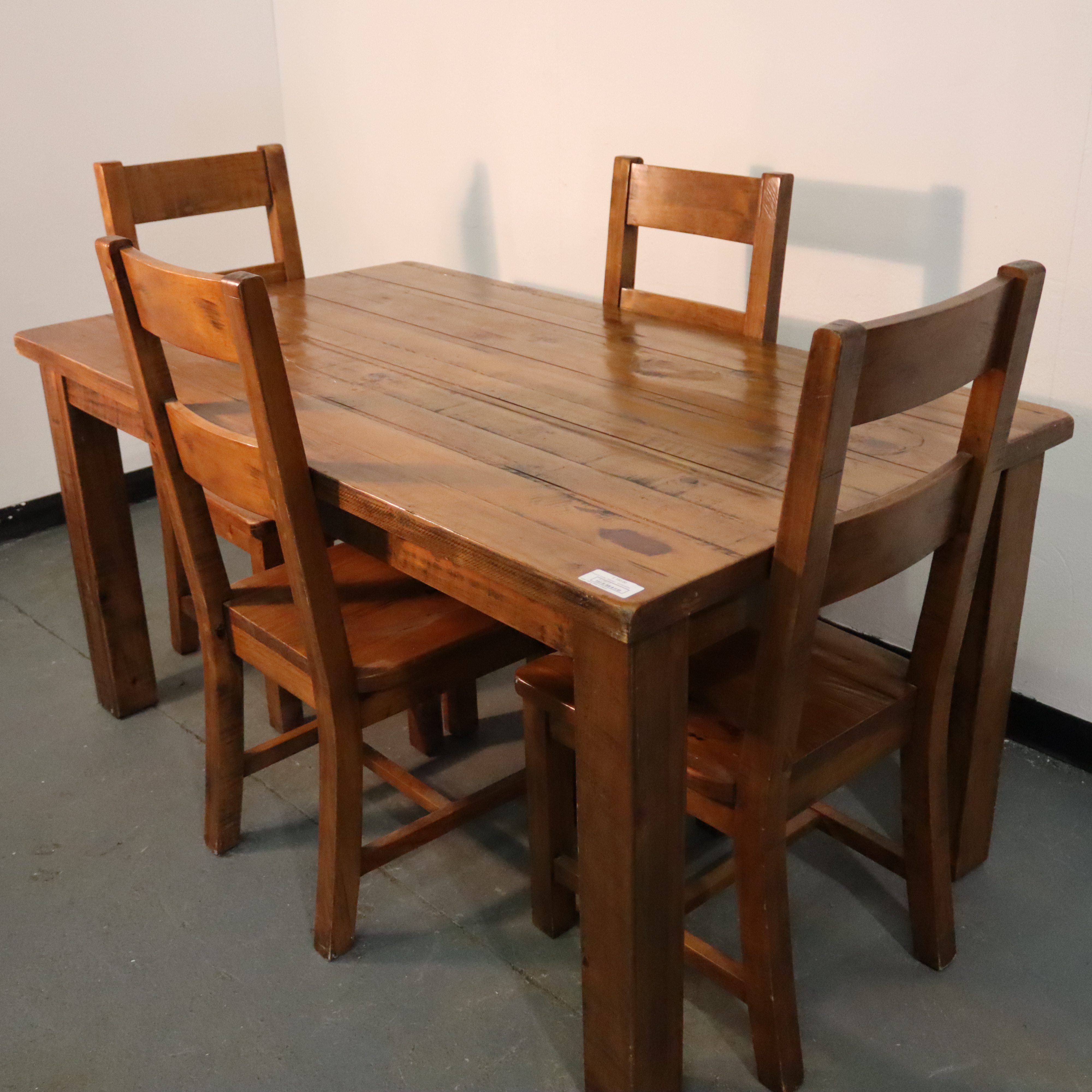 Large Table With 4 Chairs 