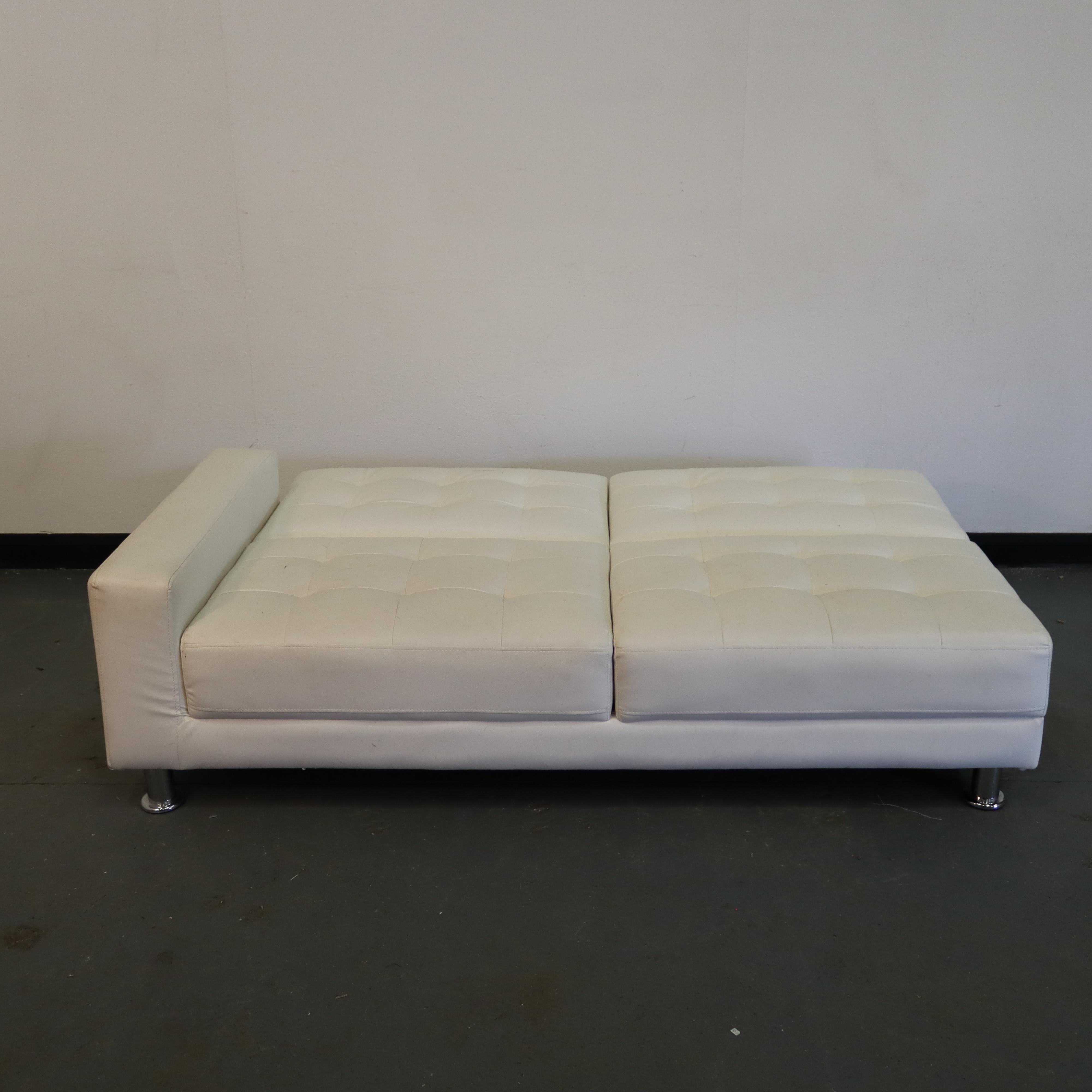 White Clic Clac Sofa Bed 