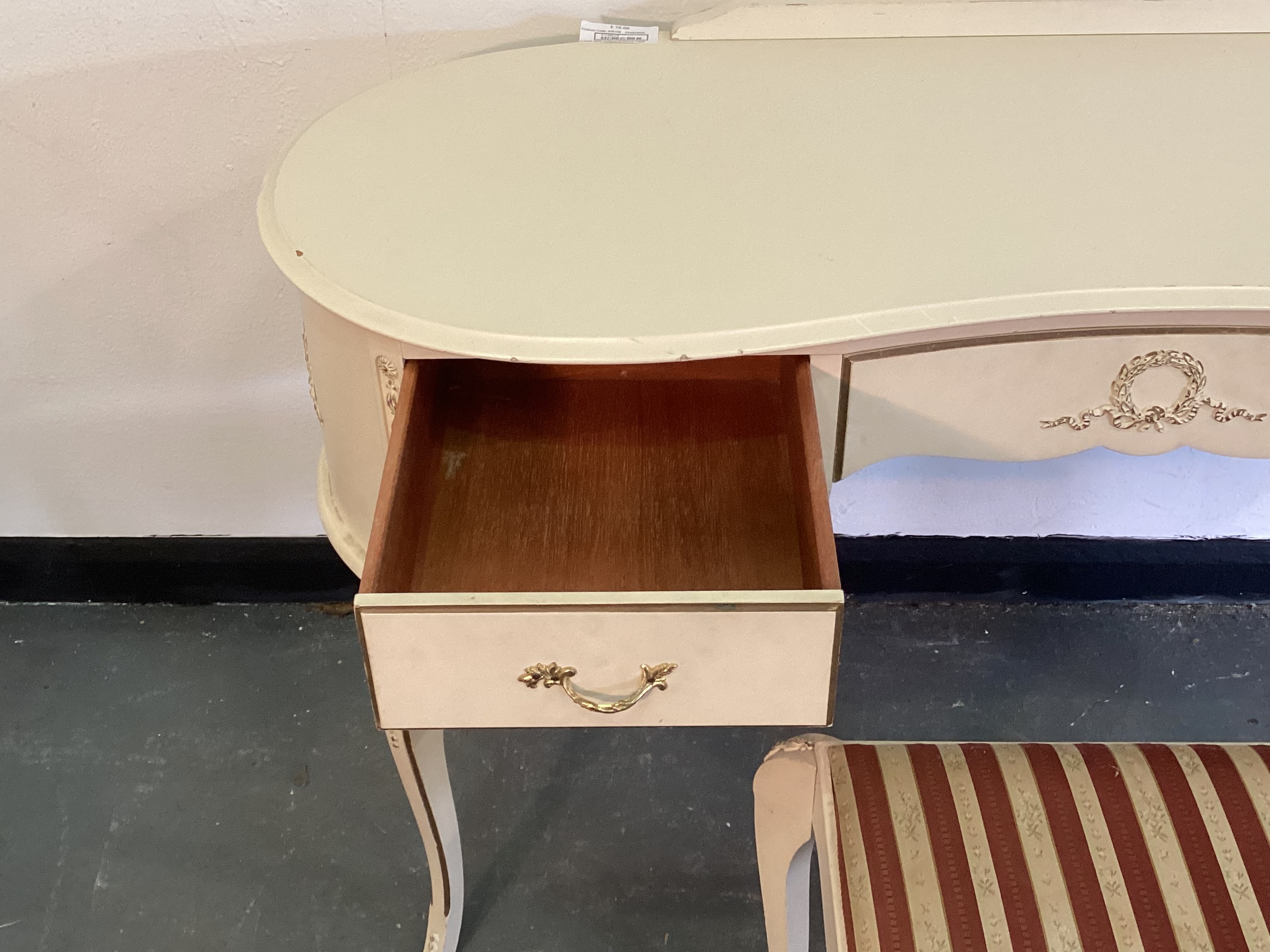 French Style Antique Dressing Table 