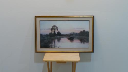 Canal Framed Painting