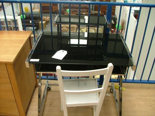 Glass Desk 