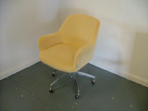 Yellow Desk Chair 