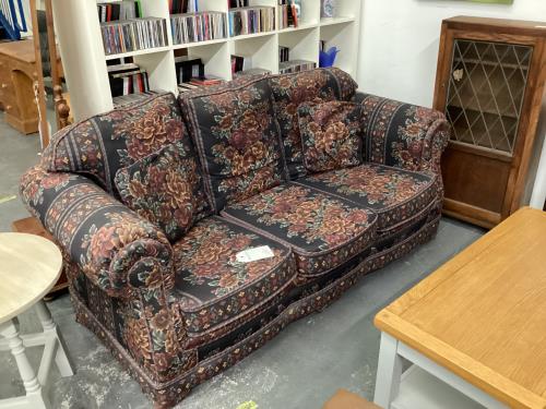 Floral 3 Seater Sofa