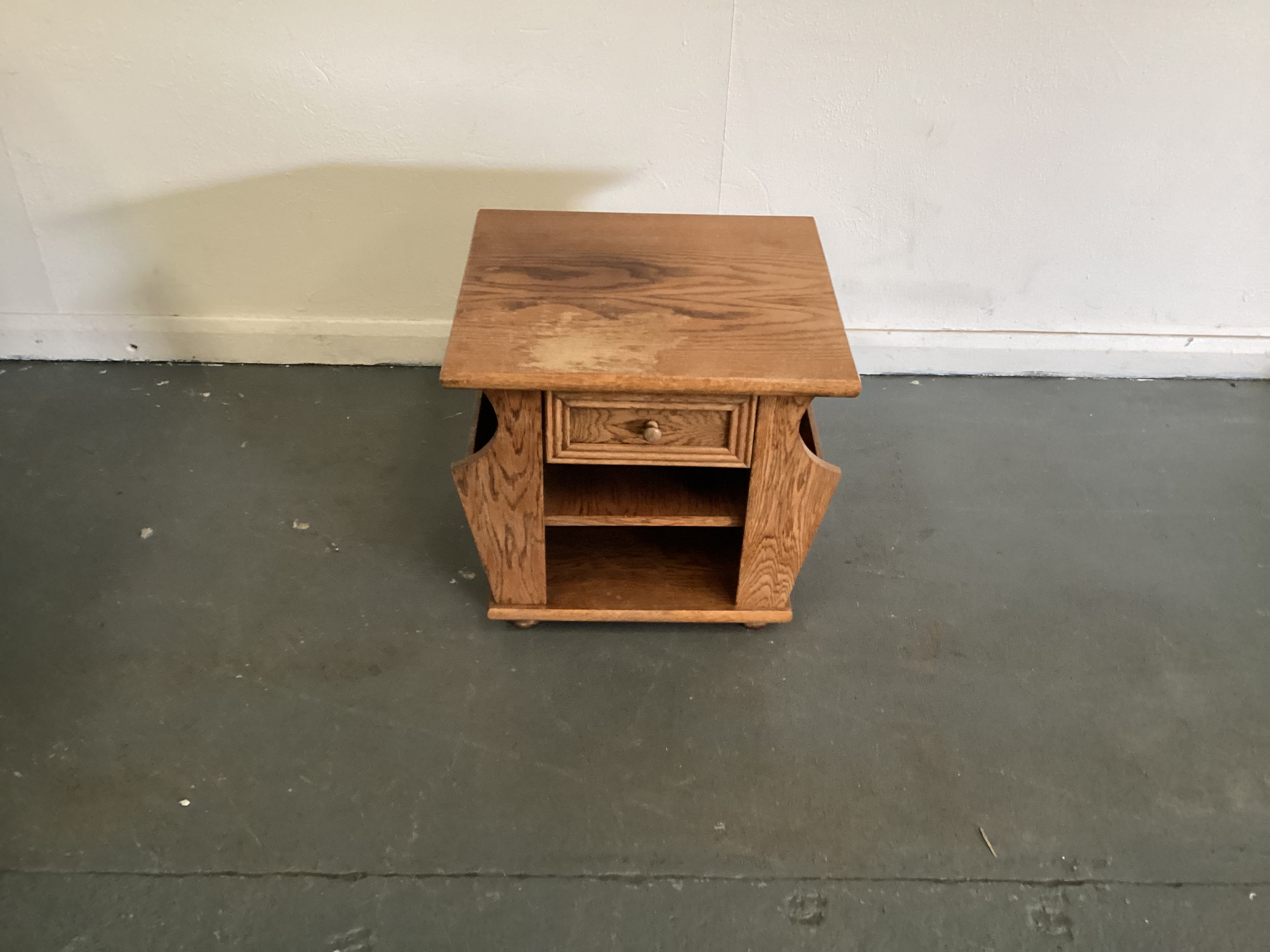    Wooden Sidetable