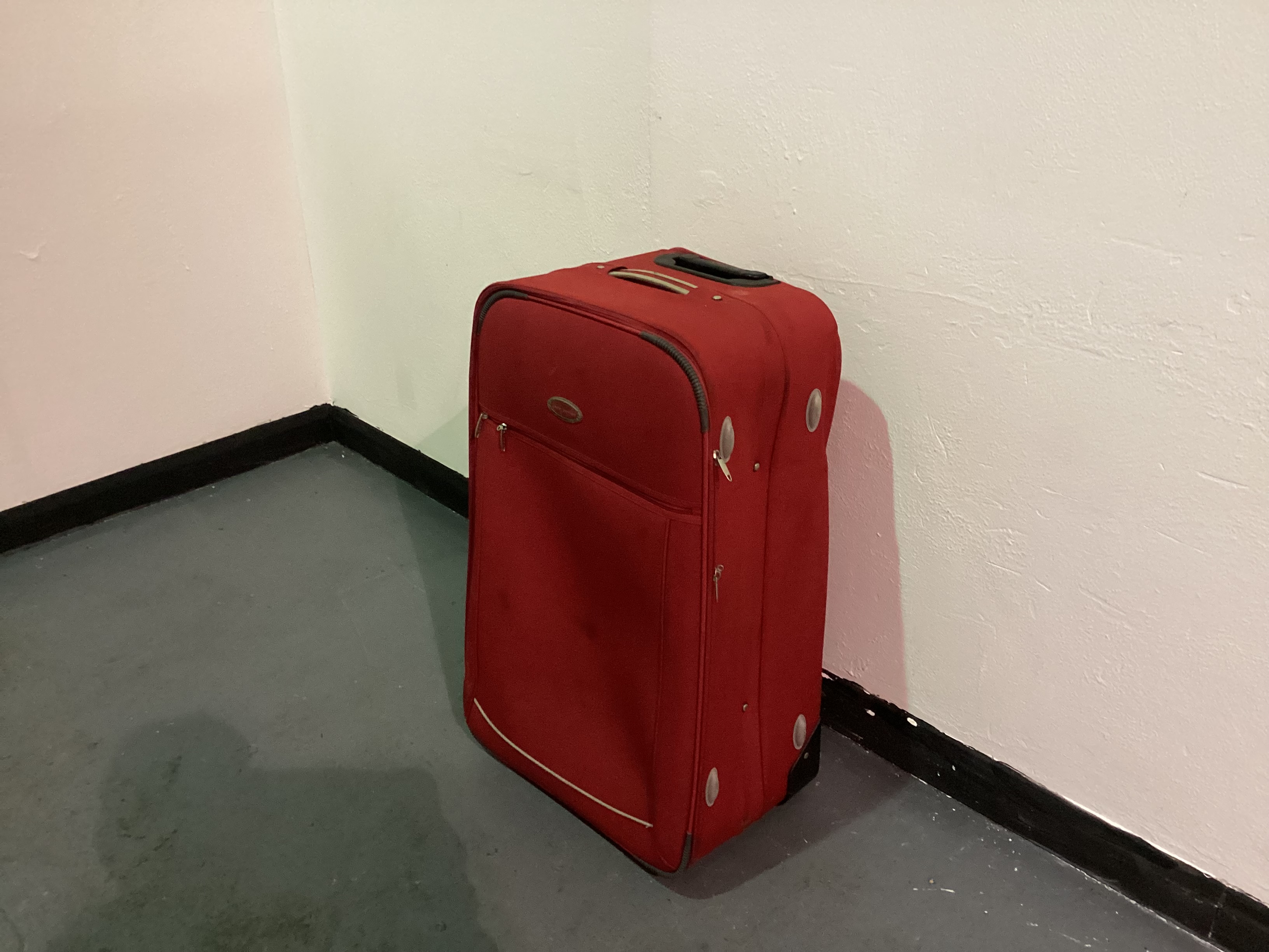 Jade Design Red Suitcase