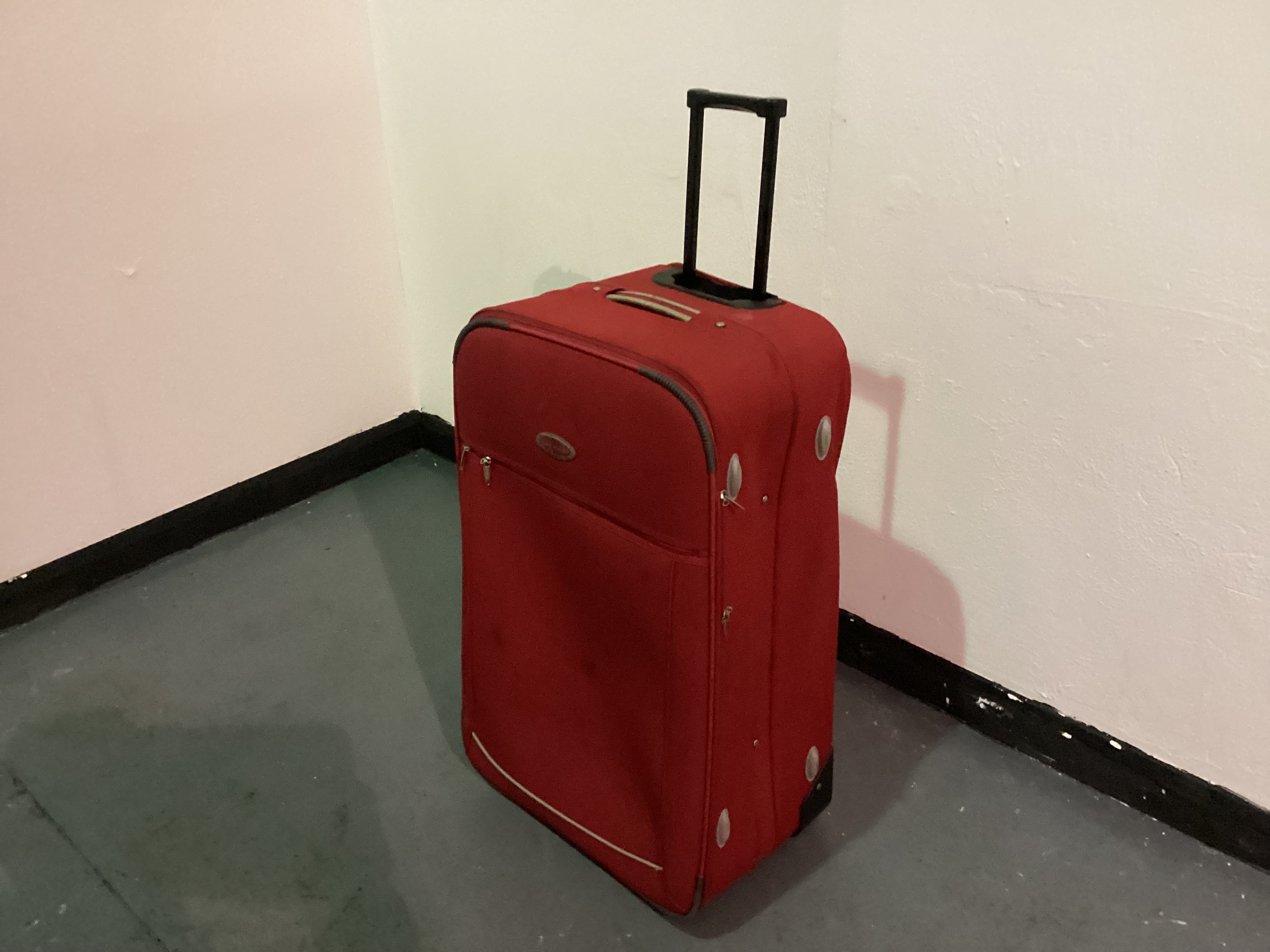 Jade Design Red Suitcase