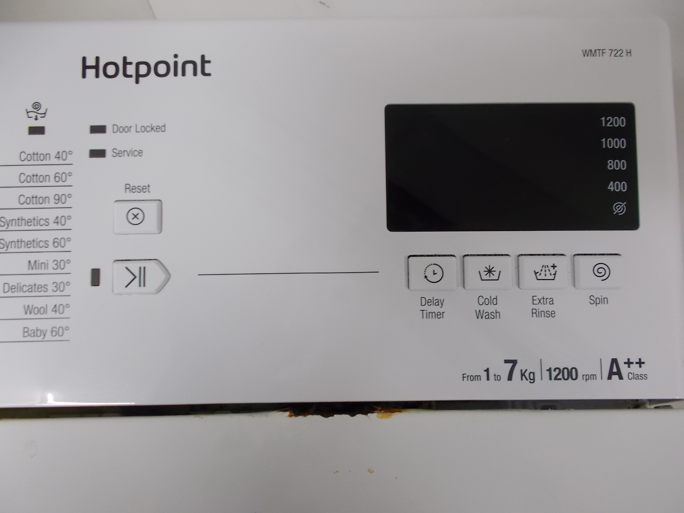 Hotpoint Slimline 7KG Washing Machine