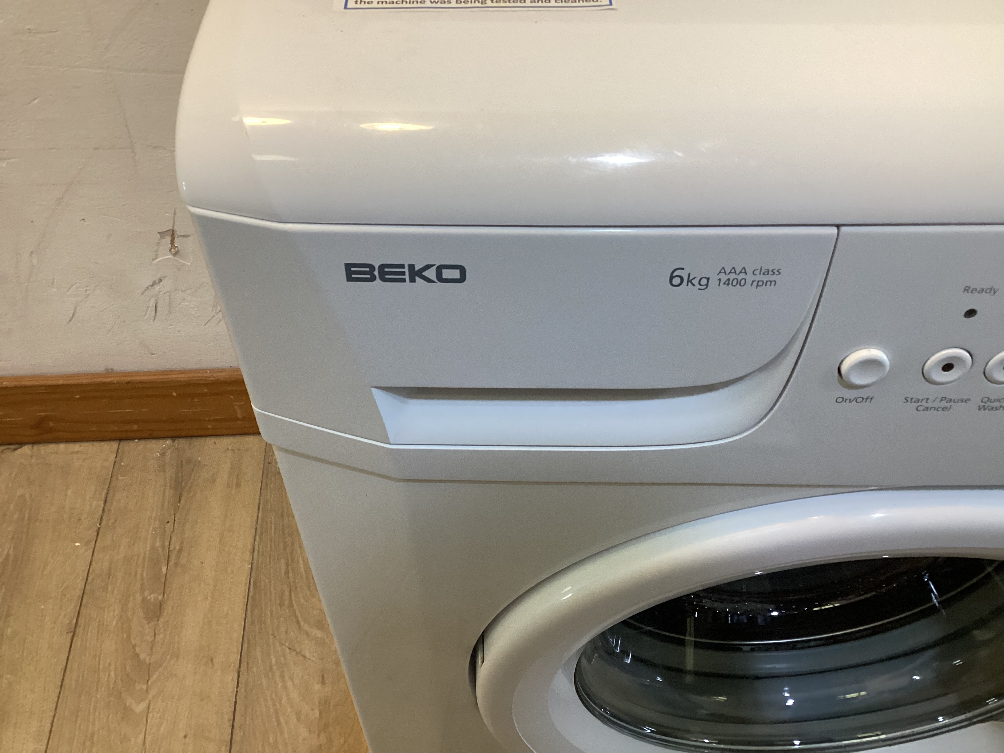 Beko 6kg Washing Machine RESERVED CRAIG