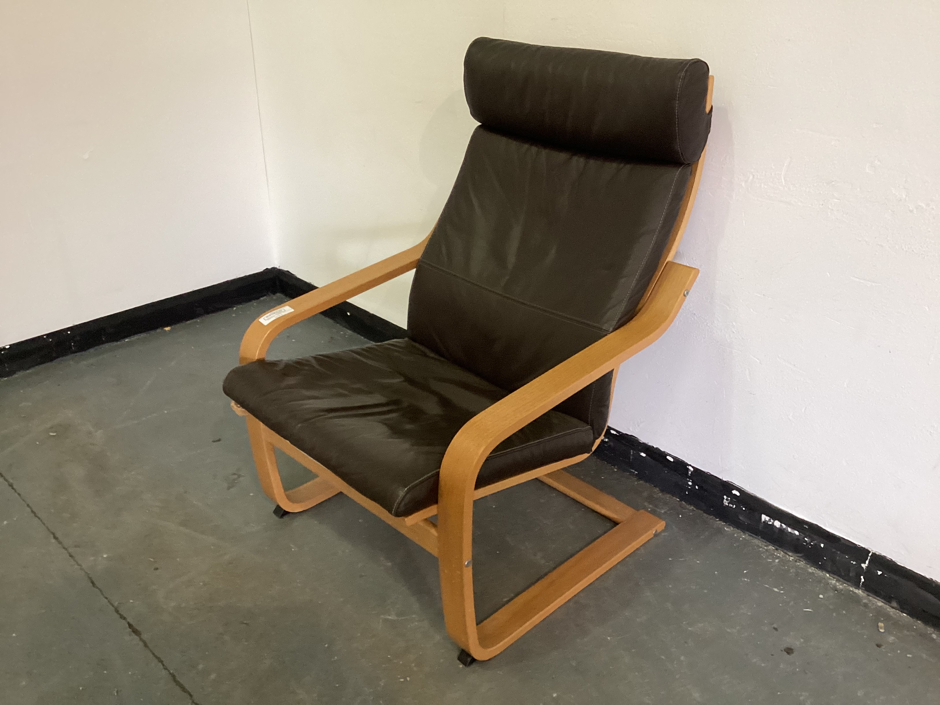 Poang Chair Faux Leather 