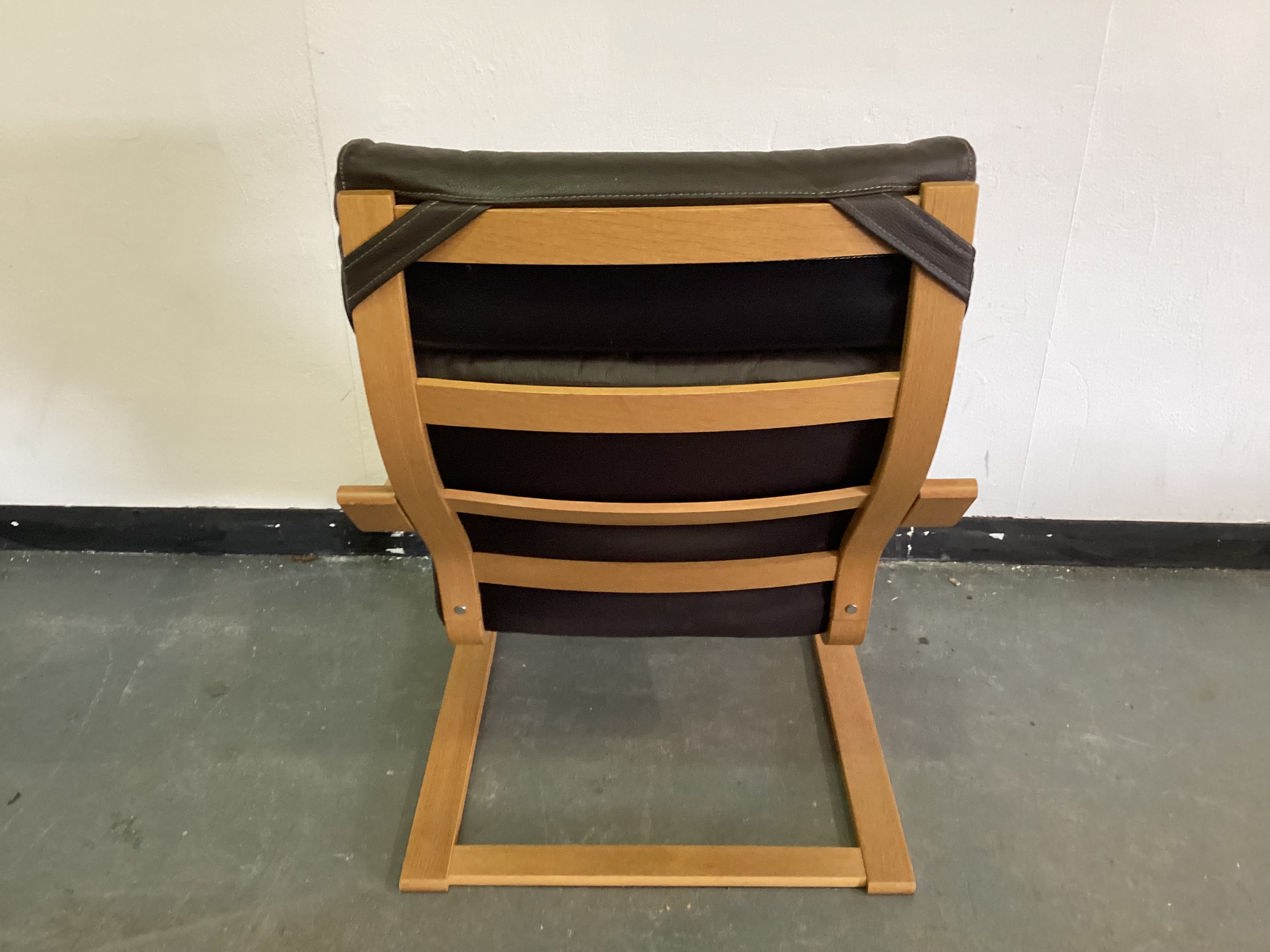 Poang Chair Faux Leather 
