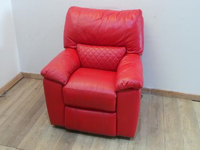 Leather Electric Reclining Armchair