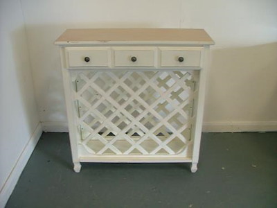 Wine Rack With Drawer