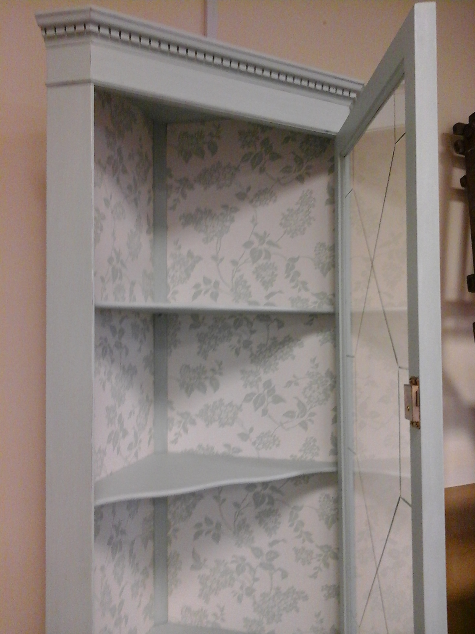 Corner cabinet upcycled discount